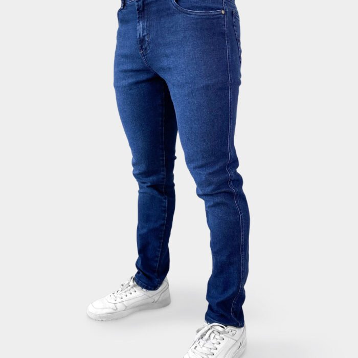 Jean Hombre Skinny Fit Stretch Denim Elástico