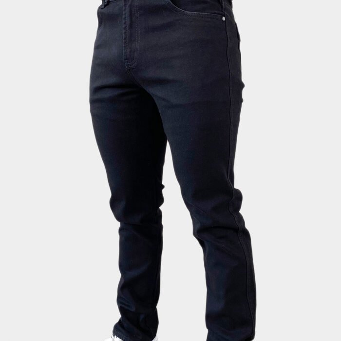 Jean Hombre RUSH Regular Fit Denim – Negro