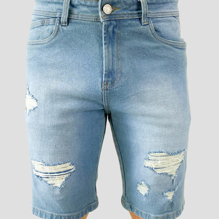Bermuda Hombre Denim –  Azul Medio