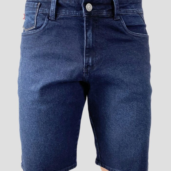Bermuda Hombre Denim Deep Blue Regular Fit – Azul Oscuro