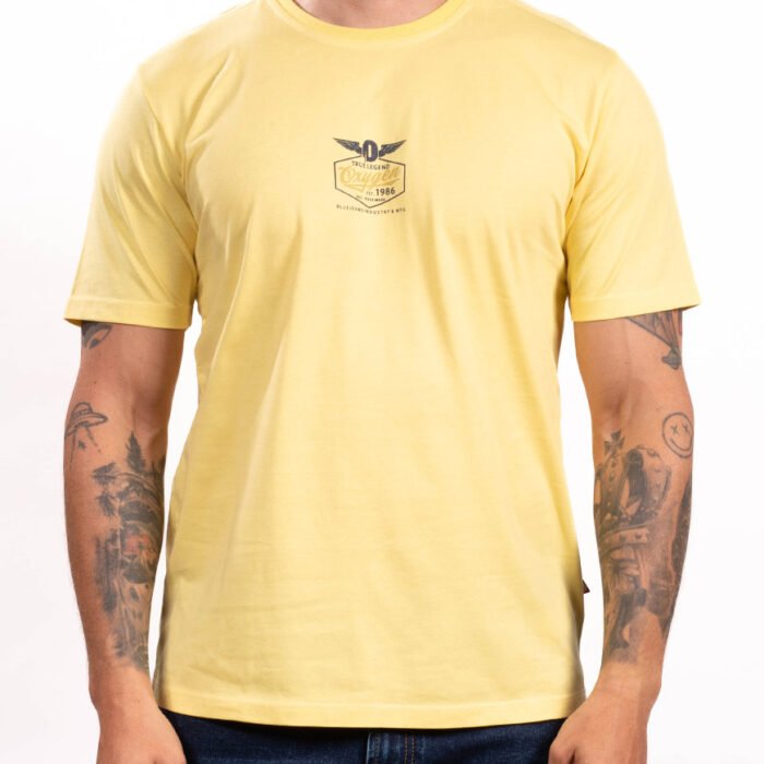 Camiseta Hombre Regular Fit Algodón Estampado Wings