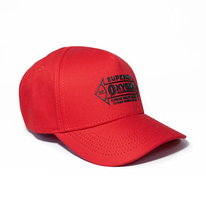 Gorra Oxygen Superior 5 Cascos – Roja