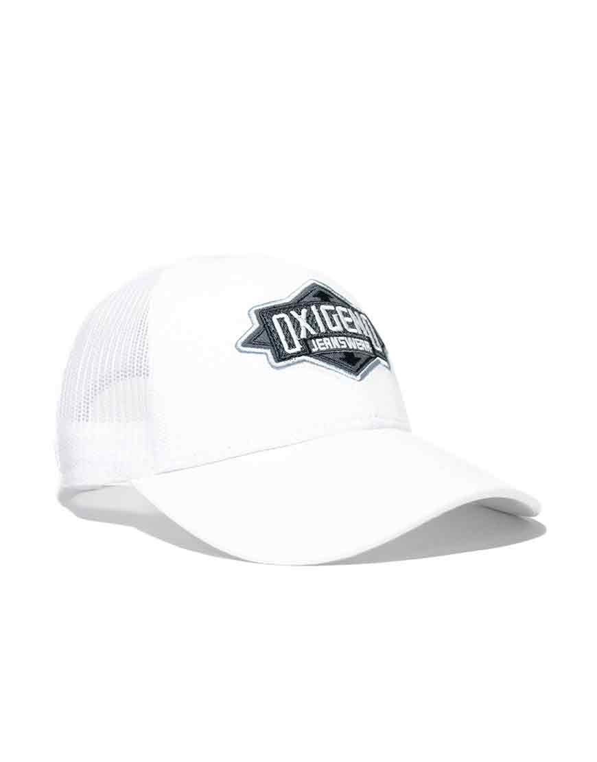 Gorra Trucker Oxígeno Jeanswear Malla – Blanca