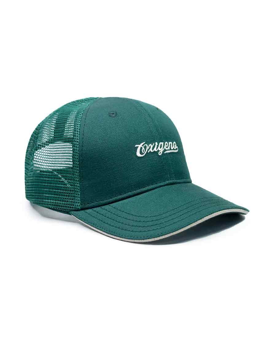 Gorra Trucker Oxigeno Classic Malla – Verde