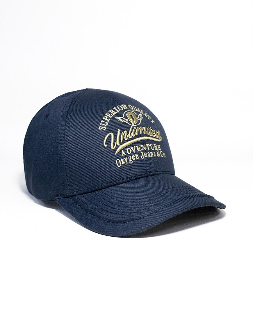 Gorra Unlimited Adventure 5 Cascos Azul Navy