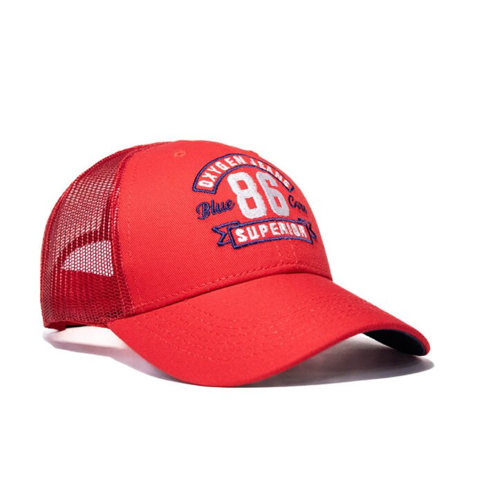 Gorra Trucker Superior 86 Malla Ajustable – Roja
