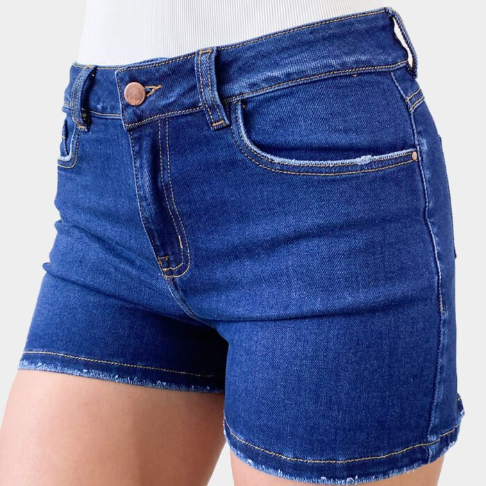 Short Mujer Denim Infinite Stretch – Azul Índigo