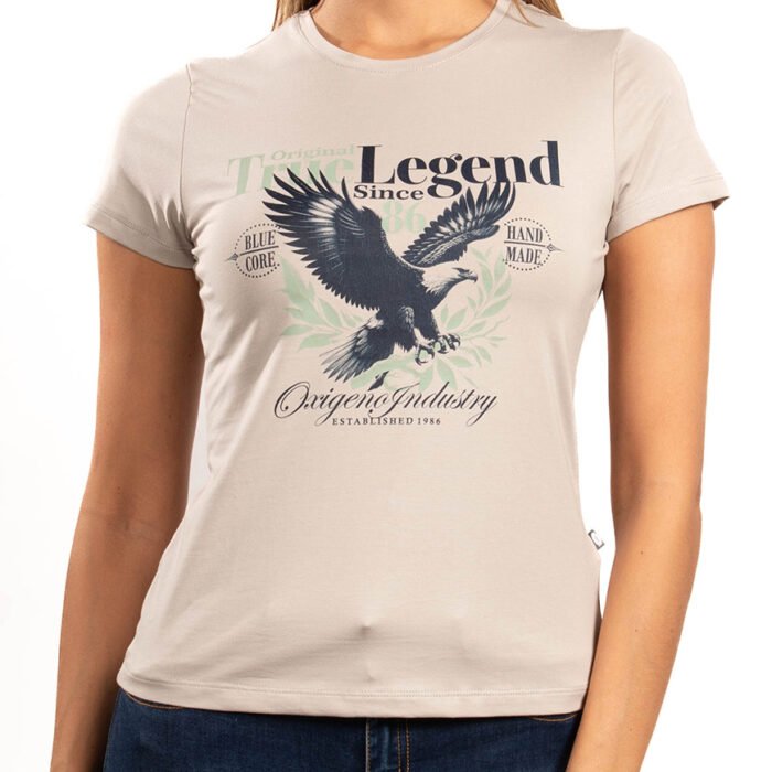 Camiseta Mujer True Legend Algodón Flexible – Kaki