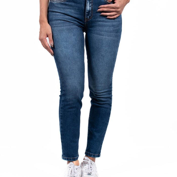 Jean Mujer Indigo Stress Skinny – Azul Índigo