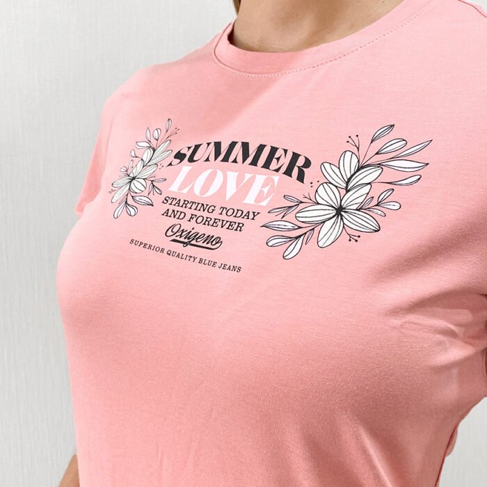 Camiseta Mujer Estampada Summer Love