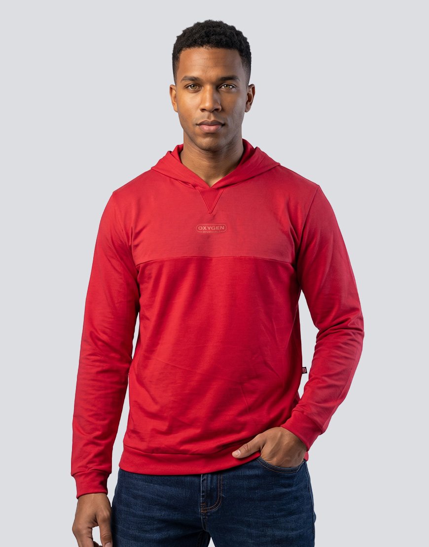 Camibuso Hombre Casual de Algodón con Capucha