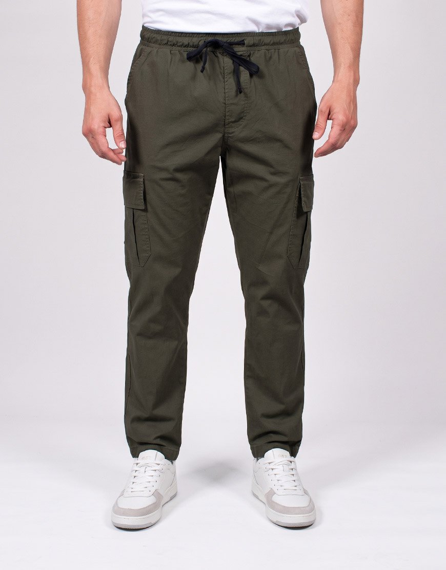 Pantalón Cargo Hombre Antifluido Ajustable