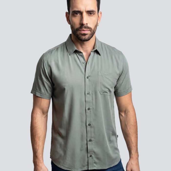 Camisa Hombre Premium de Algodón Liviano