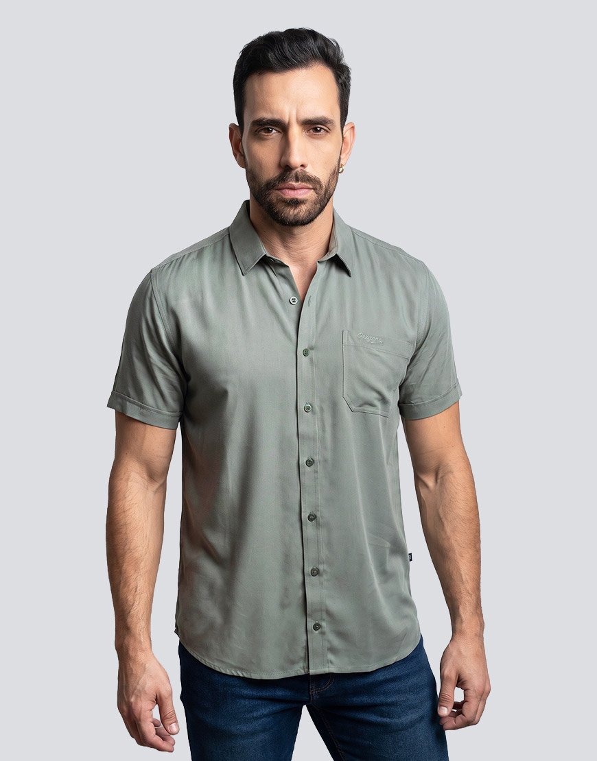 Camisa Hombre Premium de Algodón Liviano