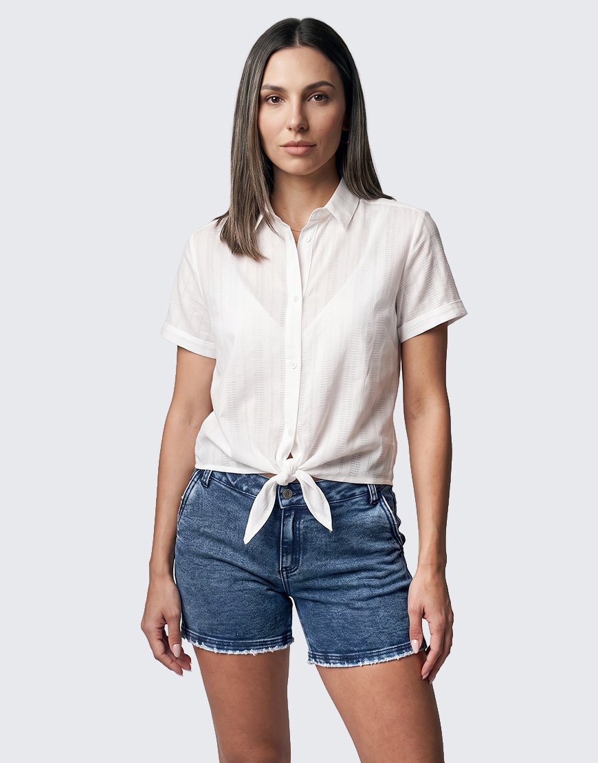 Short Mujer en Denim Stretch