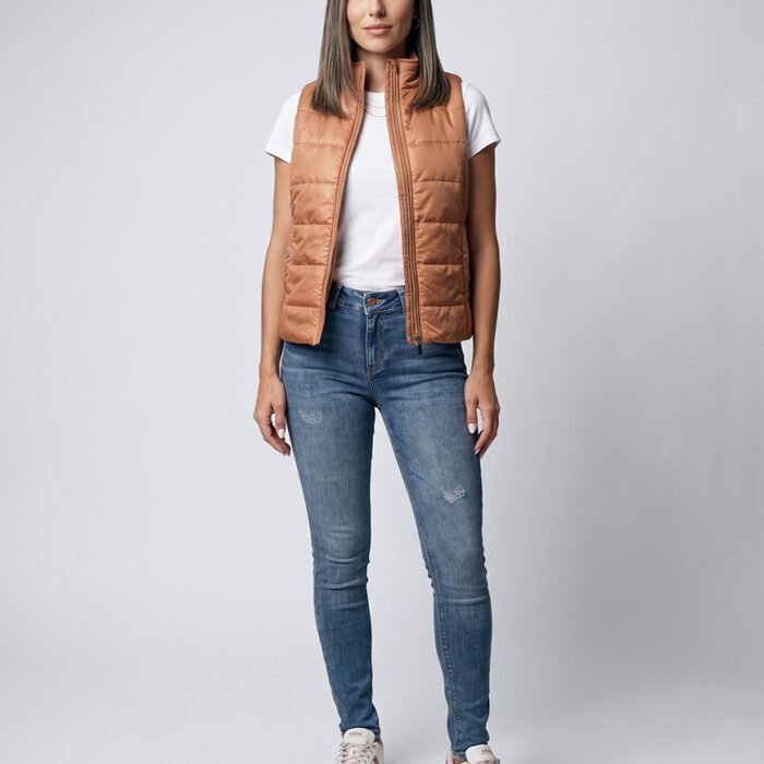 Jean Mujer Skinny Fit en Denim Stretch – Azul en Lavado Medio
