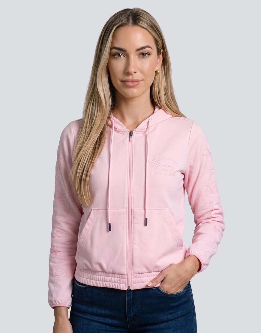 Buso Mujer Hoodie Perchado con Capucha Premium